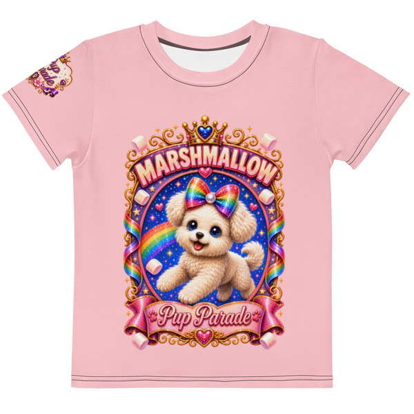 T-shirt col rond enfant Marshmallow Puppy